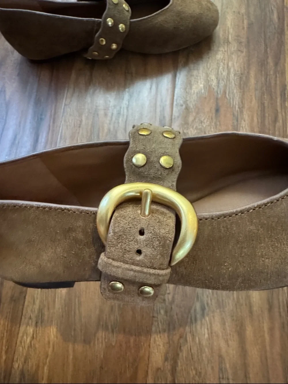 Madewell The Remy Mary Jane Flat Dried Acorn Size 5.5 NWOT